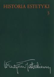 Okładka książki Historia estetyki Tom 3