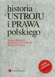 Historia ustroju i prawa polskiego. Autor: Bardach Juliusz, Leśnodorski Bogusław, Pietrzak Michał. Dadada.pl Okładka książki Historia ustroju i prawa polskiego