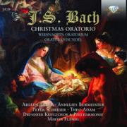 J. S. Bach: Christmas Oratorio. Autor: Arleen Auger, Annelies Burmeister, Peter Schreier, Theo Adam, Dresdner Philharmonie. Dadada.pl Okładka książki J. S. Bach: Christmas Oratorio