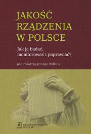 Okładka książki Jakość rządzenia w Polsce