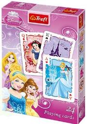 Okładka książki Karty 24 listki - Księżniczki TREFL