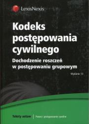 Opakowanie Kodeks postępowania cywilnego Dochodzenie roszczeń w postępowaniu grupowym