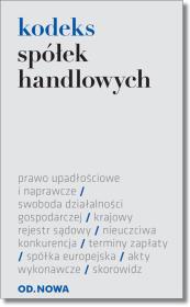 Okładka książki Kodeks spółek handlowych - biały