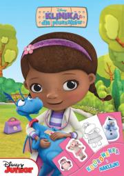 Kolorowanka i naklejki - Klinika dla pluszaków. Autor: praca zbiorowa. Dadada.pl Okładka książki Kolorowanka i naklejki - Klinika dla pluszaków