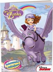 Okładka książki Kolorowanka z naklejkami - Jej Wysokość Zosia.