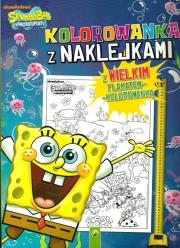Okładka książki KOLOROWANKA Z NAKL.SPONGEBOB OM-VEMAG