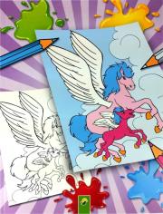 Kolorowanka Zaczarowny świat. Autor: Christian Ortega. Dadada.pl Okładka książki Kolorowanka Zaczarowny świat