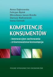 Kompetencje konsumentów. Autor: Beata Anna Dąbrowska. Dadada.pl Okładka książki Kompetencje konsumentów