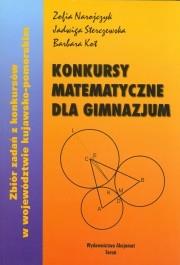 Okładka książki Konkursy matematyczne dla gimnazjum
