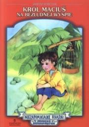 Okładka książki Król Maciuś na bezludnej wyspie