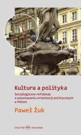 Okładka książki Kultura a polityka