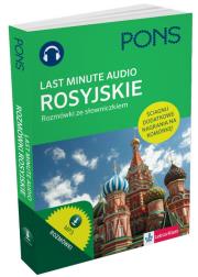 Last Minute audio. Rosyjski rozmówki PONS. Autor: Kotwicka-Dudzińska Irena, Sitarski Andrzej. Dadada.pl Okładka książki Last Minute audio. Rosyjski rozmówki PONS