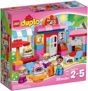 Lego Duplo Kawiarenka. Autor: Duplo. Dadada.pl Okładka książki Lego Duplo Kawiarenka