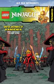 Lego Ninjago Komiks 4. Wojownicy kamienia. Autor: Farshtey Greg, Jolyon Yates, Laurie E. Smith. Dadada.pl Okładka książki Lego Ninjago Komiks 4. Wojownicy kamienia