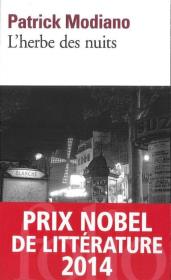 L'herbe des nuits. Autor: Patrick Modiano. Dadada.pl Okładka książki L'herbe des nuits