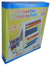 Opakowanie Liczydło drewniane z tablicą magnetyczną i akcesoriami