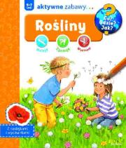 Maluję, zgaduję, wycinam - Rośliny. Autor: Opracowanie  Zbiorowe. Dadada.pl Okładka książki Maluję, zgaduję, wycinam - Rośliny