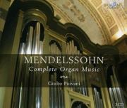 Mendelssohn-Bartholdy: Complete Organ Music. Autor: Giulio Piovani. Dadada.pl Okładka książki Mendelssohn-Bartholdy: Complete Organ Music