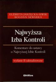 Okładka książki Najwyższa Izba Kontroli