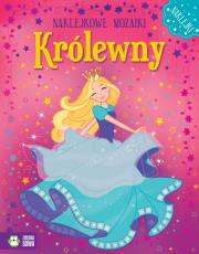 Naklejkowe mozaiki - Królewny. Autor: Opracowanie zbiorowe. Dadada.pl Okładka książki Naklejkowe mozaiki - Królewny