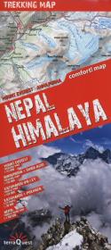 Opakowanie Nepal Himalaya trekking map 1:115000