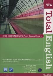 New Total English Pre-Intermediate Student's Book and Workbook. Autor: Araminta Crace, Acklam Richard. Dadada.pl Okładka książki New Total English Pre-Intermediate Student's Book and Workbook