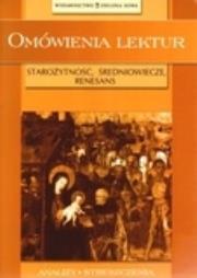 Okładka książki Omówienia lektur. Starożytność, średniowiecze, renesans