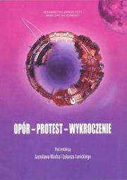 Okładka książki Opór protest wykroczenie