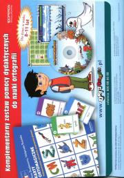 Ortograffiti Karty ortomagiczne gry ortomagiczne Pakiet. Autor: Marta Bogdanowicz, Rożyńska Małgorzata. Dadada.pl Okładka książki Ortograffiti Karty ortomagiczne gry ortomagiczne Pakiet