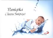 Okładka książki Pamiątka Chrztu Świętego (dla chłopca)