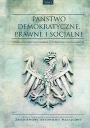 Państwo demokratyczne prawne i socjalne Tom 2. Wydawca: AFM. Dadada.pl Opakowanie Państwo demokratyczne prawne i socjalne Tom 2