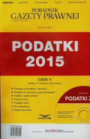 Podatki 2015 nr 8 Część 4 + CD. Wydawca: Infor. Dadada.pl Opakowanie Podatki 2015 nr 8 Część 4 + CD