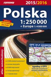 Opakowanie Polska Atlas samochodowy 1:250 000