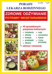 Okładka książki Porady lek. rodzinnego. Zdrowe odżywianie Potrawy