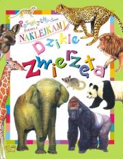 Poznajemy świat. Zabawa z naklej. Dzikie zwierzęta. Autor: praca zbiorowa. Dadada.pl Okładka książki Poznajemy świat. Zabawa z naklej. Dzikie zwierzęta