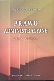 Okładka książki Prawo administracyjne. Część ogólna