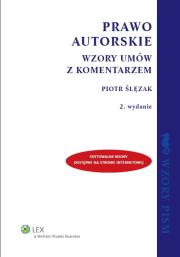 Okładka książki Prawo autorskie Wzory umów z komentarzem