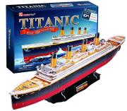 Puzzle 3D Titanic duże. Autor: 306-01565. Dadada.pl Okładka książki Puzzle 3D Titanic duże