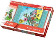 Puzzle Edukacyjne Mapa Europy dla dzieci TREFL. Autor: 15503. Dadada.pl Okładka książki Puzzle Edukacyjne Mapa Europy dla dzieci TREFL