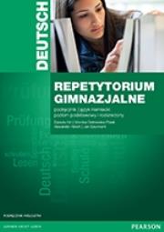 Repetytorium gimnazjalne Język niemiecki Podręcznik z płytą CD Poziom podstawowy i rozszerzony. Autor: Kin Danuta, Ostrowska-Polak Monika. Dadada.pl Okładka książki Repetytorium gimnazjalne Język niemiecki Podręcznik z płytą CD Poziom podstawowy i rozszerzony