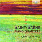 Saint-Saens: Piano Quartets. Autor: Quartetto Avos. Dadada.pl Okładka książki Saint-Saens: Piano Quartets