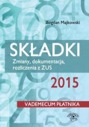 Okładka książki Składki 2015