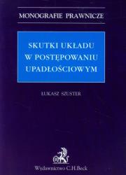 Okładka książki Skutki układu w postępowaniu upadłościowym