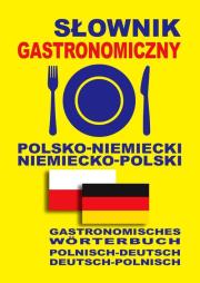 Słownik Gastronomiczny polsko-niem. niem-polski. Autor: Lisa Queschning, Gut Dawid. Dadada.pl Okładka książki Słownik Gastronomiczny polsko-niem. niem-polski
