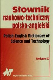 Opakowanie Słownik naukowo-techniczny polsko-angielski