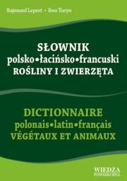 Okładka książki SLOWNIK POLSKO-LACINSKO-FRANCUSKI-WIEDZA POWSZECHNA