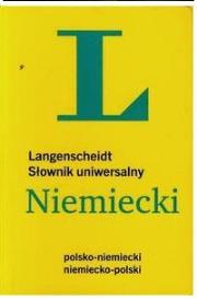 Okładka książki Słownik uniwersalny pol-niem-pol ''L'' w.2014