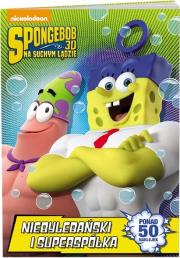 Okładka książki SpongeBob na suchym lądzie. Niebylebański i supers