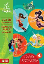 Stay Focused cz.4 - Disney English. Autor: Opracowanie zbiorowe. Dadada.pl Okładka książki Stay Focused cz.4 - Disney English
