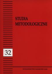 Studia metodologiczne 32. Wydawca: Wydawnictwo Naukowe UAM. Dadada.pl Opakowanie Studia metodologiczne 32
